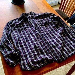 Carhartt button down shirt.  Size XL